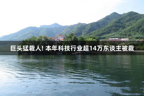 巨头猛裁人! 本年科技行业超14万东谈主被裁